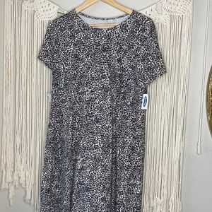 New never worn cheetah dress!